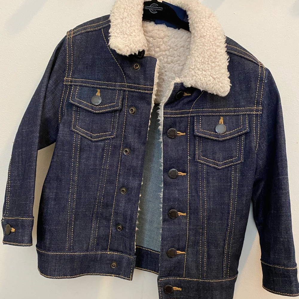 Kids Dark Denim Jacket